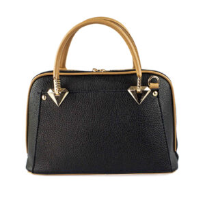 کیف دستی چرم Bauletto با دو دسته مشکی