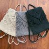 کوله پشتی Boho Macramé دست ساز زنانه مدل Tassel