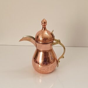 قهوه جوش مسی دله برای دم کردن قهوه و قهوه عربی – مدل آزورا