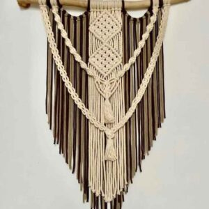 دیوارکوب تزئینی مکرامه، هنر ملیله‌کاری دست‌ساز