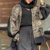 مانتوی شیک گلدوزی شده ایرانی، مناسب برای هر موقعیتی