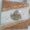 جاکلیدی دیواری طرح اسلامی با طرح رزین روی پایه ام دی اف - شیک و کاربردی
