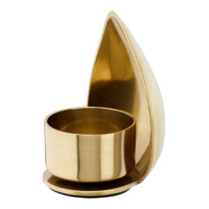 جاشمعی استیل مدل Luminous Golden Heritage – فضای خود را زیباتر کنید