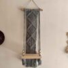 دیوارکوب مکرامه طرح ملیله دست‌ساز با قفسه