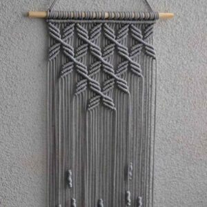 دیوارپوش Macrame آویز هنری ملیله Bohemian برای دکوراسیون مدرن