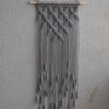 دیوارپوش Macrame آویز هنری ملیله Bohemian برای دکوراسیون مدرن