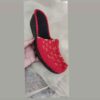 دمپایی چاروق زنانه طرح ایرانی به رنگ قرمز
