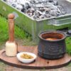 دیزی ایرانی با درب و گوشت کوب برای پخت آبگوشت