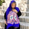 شال چاپی ایرانی هنری با طرح خوشنویسی