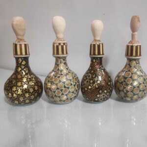 هولدر چوبی ایرانی سورمه دانی سرمه خاتمکاری (x4)