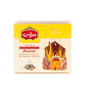 چای کیسه‌ای جینسینگ بهرامن (۳ بسته)
