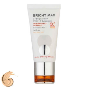 کرم ضد آفتاب رنگی برایت مکس سی-برایت با SPF 50 – بدون چربی