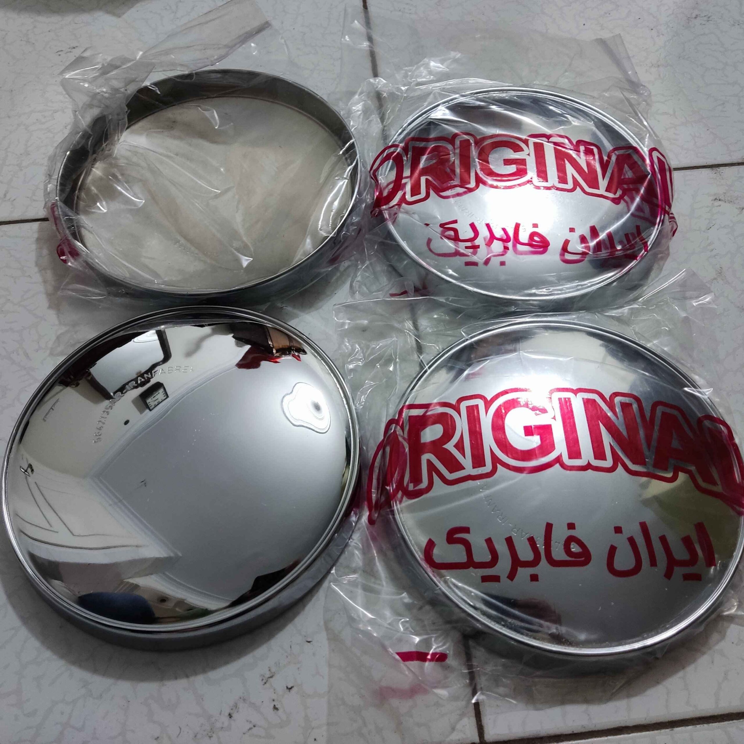کاور چرخ خودرو – 13 اینچ، مناسب برای پیکان و پژو 405 – مجموعه 4 عددی