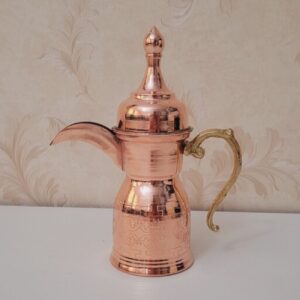 قهوه جوش مسی دله برای دم کردن قهوه و قهوه عربی – مدل عالیه