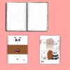 دفترچه یادداشت با طرح We Bare Bears