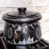 دیزی سنگی ایرانی مخصوص آبگوشت با طرح گل