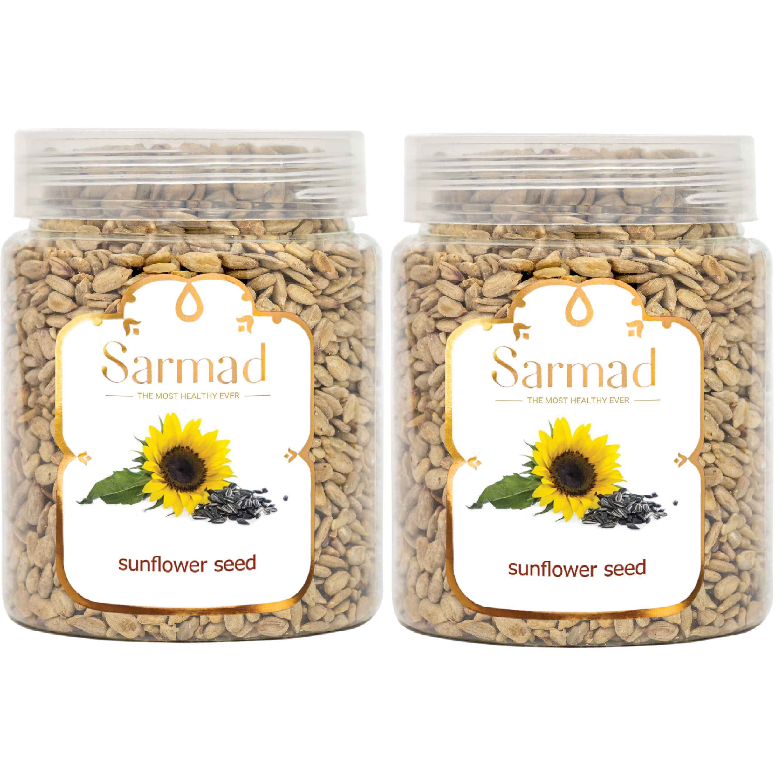 میان وعده مغز تخمه آفتابگردان خام – 900 گرم (بسته 2 عددی)