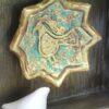 جاکلیدی دیواری چوبی تزئینی ایرانی - دست‌ساز با طرح پرنده
