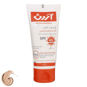 کرم ضد آفتاب رنگی آردن مخصوص پوست حساس و معمولی با SPF46، محافظت در برابر اشعه‌های UVA و UVB، ضد آب (بسته ۲ عددی)