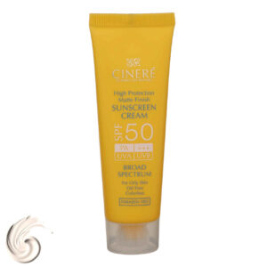 کرم ضد آفتاب سینره مدل Colorless SPF50 با محافظت بالا در برابر اشعه ماوراء بنفش، مناسب پوست‌های خشک و معمولی