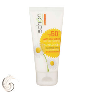 کرم ضد آفتاب بی رنگ SPF50 – مناسب پوست معمولی و خشک ۵۰ میلی لیتر