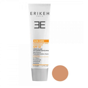 کرم ضد آفتاب رنگی اریکه SPF50 – ضد لک، 50 میلی لیتر – مراقبت و محافظت از پوست