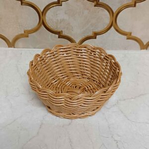 سبد حصیری دستباف برای دکوراسیون روستیک، مدرن و مینیمالیستی