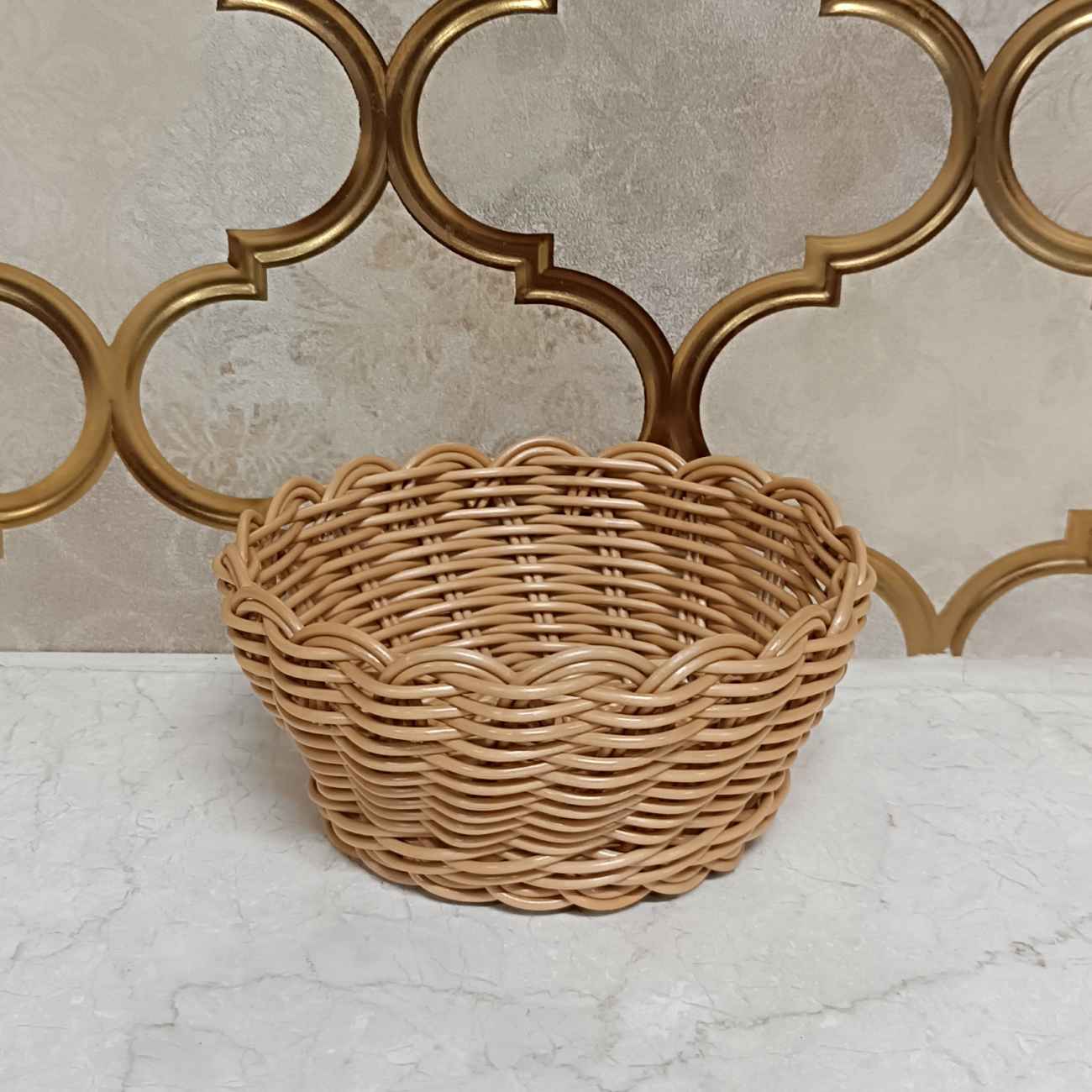سبد حصیری دستباف برای دکوراسیون روستیک، مدرن و مینیمالیستی