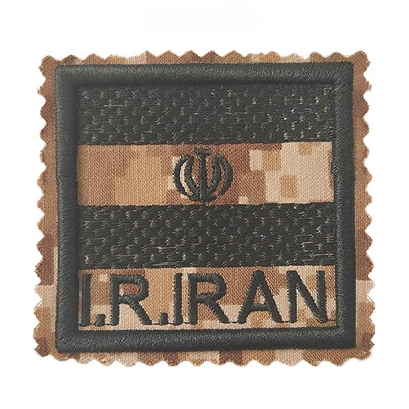 نشان نظامی – نشان پرچم ایران در استتار دیجیتال خاکی