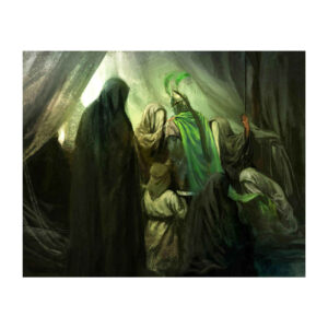 تابلو دیواری محرم وداع آخر امام حسین