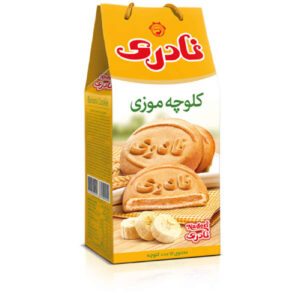کلوچه نادری با طرح موز و کوکی – بسته (6 عددی) – 650 گرم