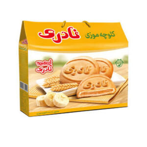 کلوچه نادری با طرح موز و کوکی – بسته (۳ عددی) – ۹۰۰ گرم