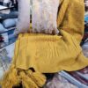 روتختی بافتنی نرم و گرم برای کاناپه و تخت - ایده‌آل برای دکوراسیون منزل