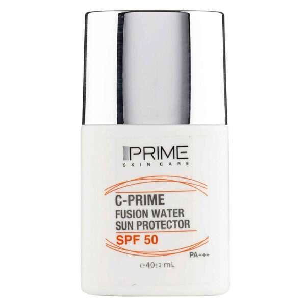 کرم ضد آفتاب برای انواع پوست - پرایم SPF50 سبک، بی‌رنگ، طیف گسترده (بسته ۲ عددی)