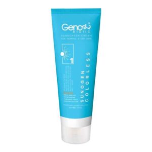 کرم ضد آفتاب مخصوص پوست خشک و معمولی – بدون رنگ – Geno Biotic SPF50، 50 میلی لیتر (بسته 2 عددی)