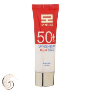 ژل ضد آفتاب مخصوص پوست چرب – SPF50 بی رنگ و ضد پیری