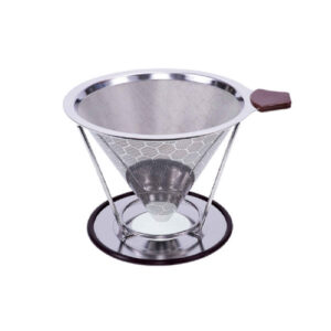 قهوه چکان V60 – فیلتر فلزی قهوه برای دم کردن در خانه و محیط کار