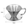 قهوه چکان V60 – قابل حمل و فولادی برای دم کردن دقیق و دستی