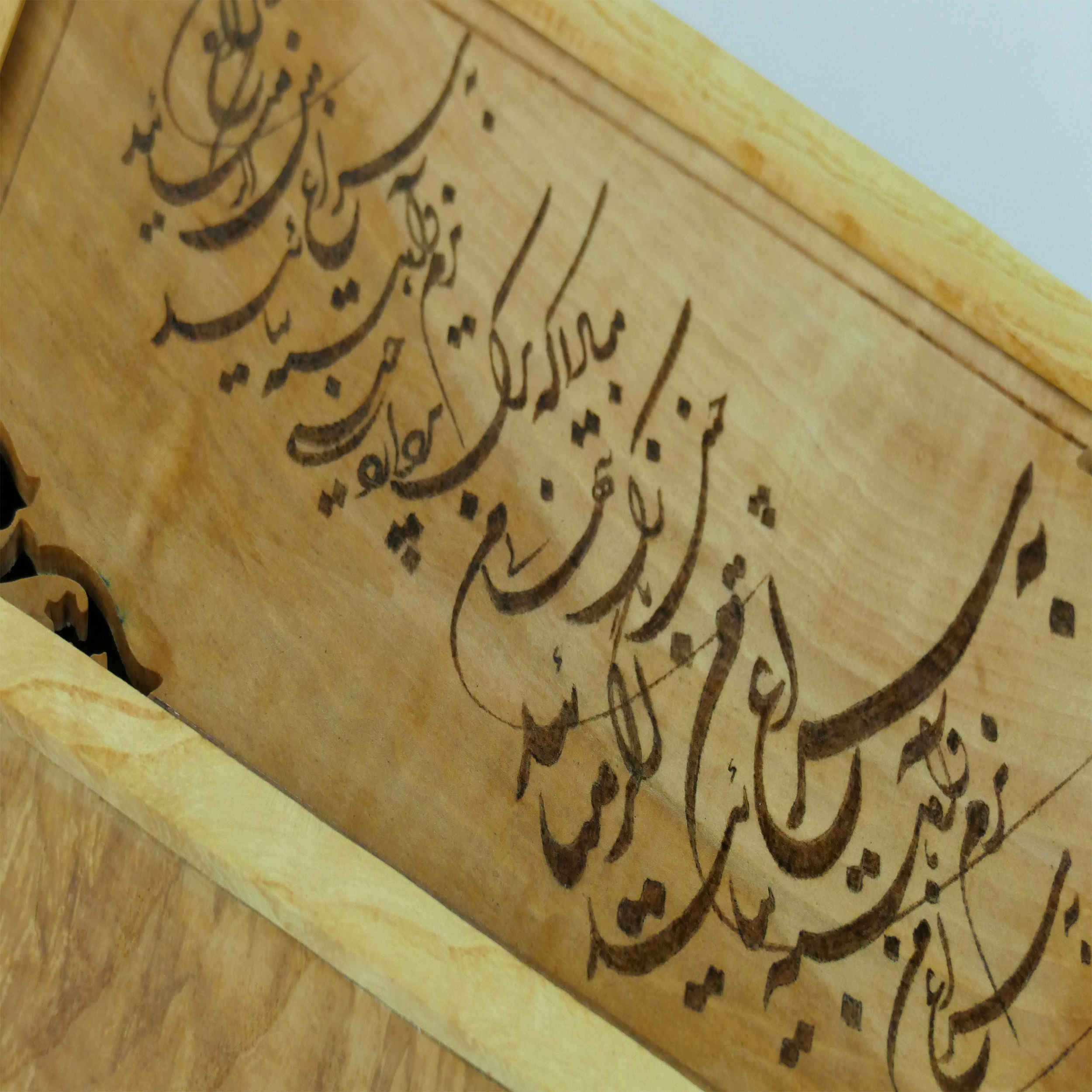 جعبه جواهرات چوبی دست ساز – مناسب برای انگشتر، گوشواره و گردنبند
