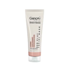 ماسک صورت خاک رس قرمز Geno Biotic – بهترین ماسک روشن کننده صورت (بسته ۲ عددی)