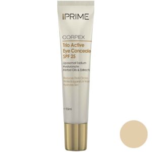 کانسیلر پرایم با SPF 25 – کاهش دهنده تیرگی دور چشم، آبرسانی و محافظت کننده شماره 101 (بسته 2 عددی)