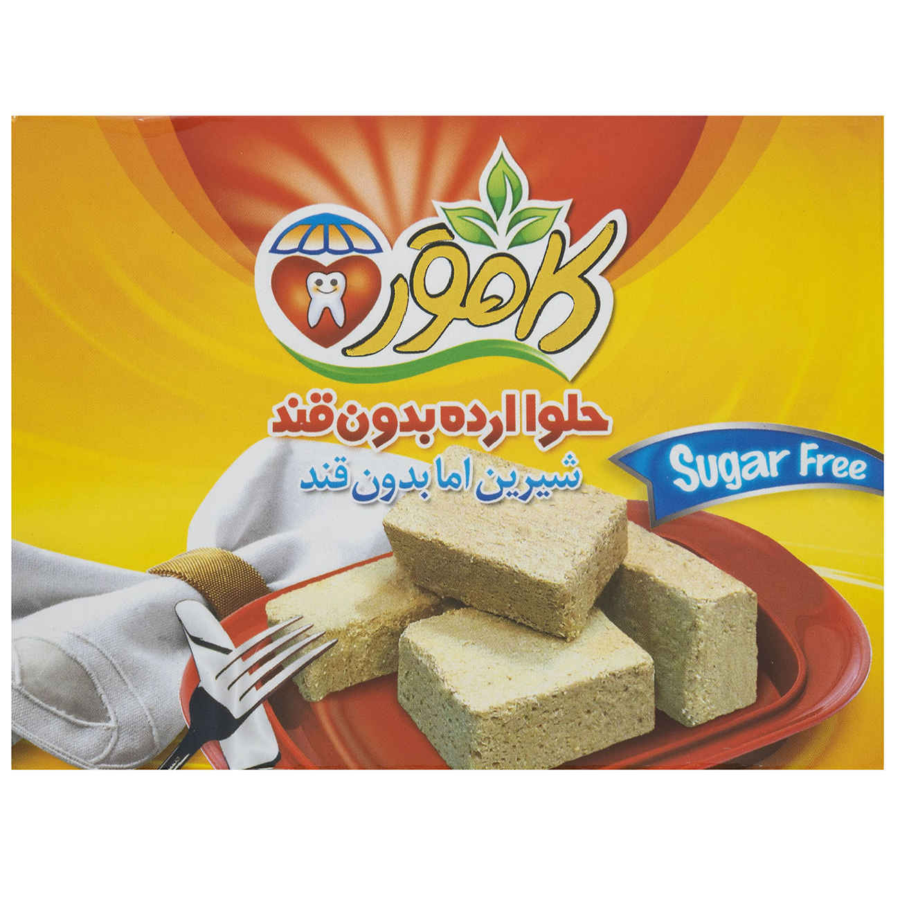حلوای ارده بدون شکر، تعادل بینظیر سنت و سلامتی، ۱۷۰ گرم (بسته ۴ عددی)