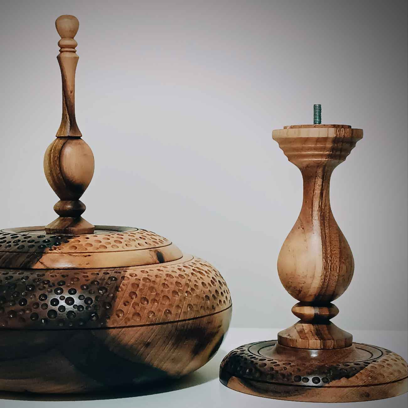 کاسه آبنبات چوبی – یک افزودنی ماندگار به میز شما