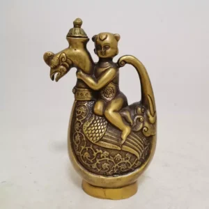 گلاب پاش برنجی – برای مراسم عطر افشانی سنتی