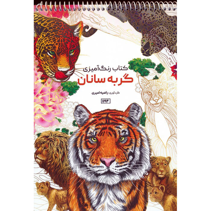 کتاب رنگآمیزی – گربهسانان بزرگ اثر راضیه امیری
