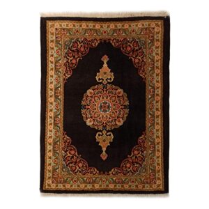 فرش دستباف خراسان طرح خشتی – پشم مشکی