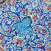 ساعت دیواری چوبی دست‌ساز ایرانی – هنر خاتم‌کاری