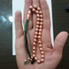 تسبیح اسلامی ساخته شده با مس ۳۳ دانه تسبیح مصباح