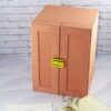 جعبه جواهرات با فضای ذخیره‌سازی چند طبقه و قفل برای لوازم جانبی سازماندهی شده