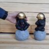 مجسمه فضانورد دو تکه، دکوری خیره‌کننده با تم فضایی برای خانه شما